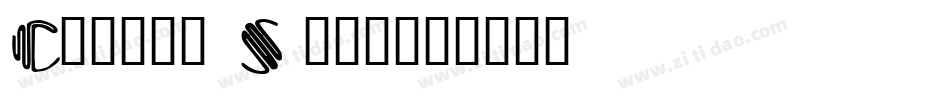 Cryspo Shoop字体转换